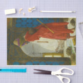 Der Tortoise Trainer, 1906 von Osman Hamdi Bey Seidenpapier (Handwerk)