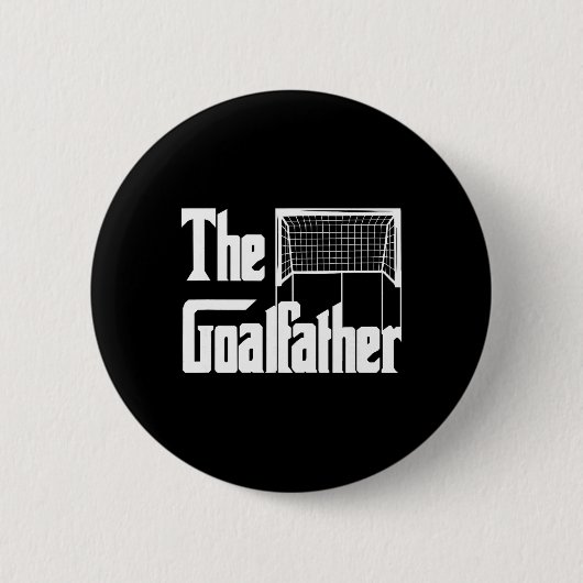Der Torvater Vater Fußball Torwart Torwart Trainer Button (Vorderseite)