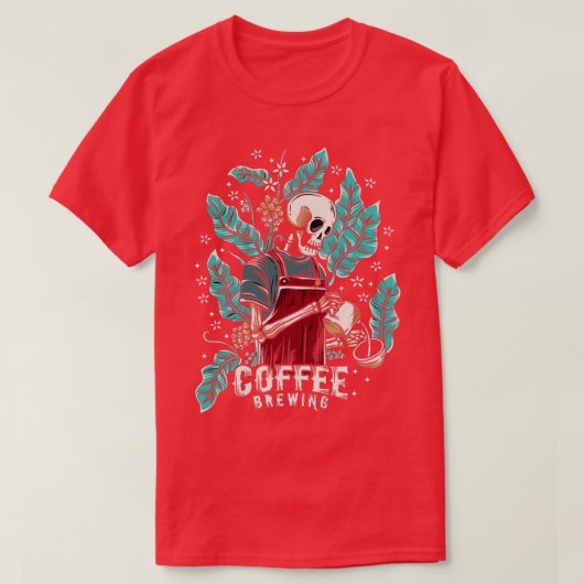Der tote Barista 1 T-Shirt (Design vorne)
