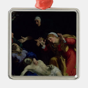 Der tote Christus beklagt, c.1604 Silbernes Ornament