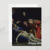 Der Tote Christus betrauerte um 1604 Postkarte (Vorne/Hinten)