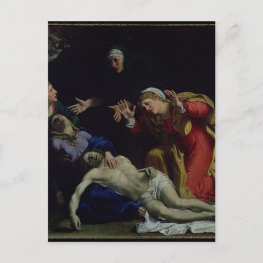 Der Tote Christus betrauerte um 1604 Postkarte (Vorderseite)