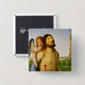 Der tote Christus gestützt durch einen Engel, Button (Vorne & Hinten)