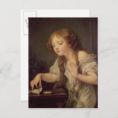 Der tote Vogel Postkarte (Vorne/Hinten)