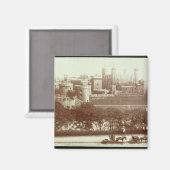 Der Tower of London (sepia Foto) Magnet (Vorderseite/Rückseite)