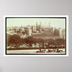 Der Tower of London (sepia Foto) Poster