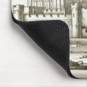 Der Tower von London, 1647 (Stich) Mousepad (Ecke)