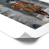 Der Tower von London der jeomanische Warder Poster (Ecke)