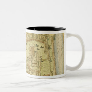 Der Tower von London, Von einer Übersicht im Jahr Zweifarbige Tasse