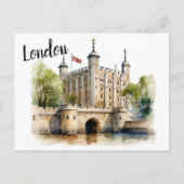 Der Tower von London: Wächter der britischen Gesch Postkarte (Vorderseite)