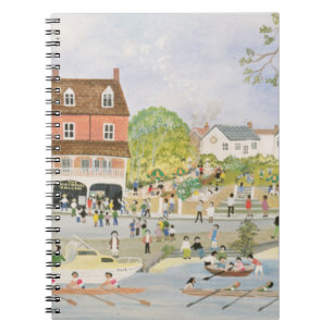 Der Towpath Walton-auf-Themse Notizblock