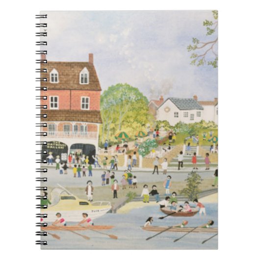 Der Towpath Walton-auf-Themse Notizblock (Vorderseite)