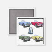 Der TR4 Magnet (Vorderseite/Rückseite)