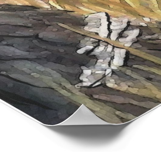 Der Tracker Poster (Ecke)