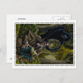 Der Tractate Middoth Postkarte (Vorne/Hinten)