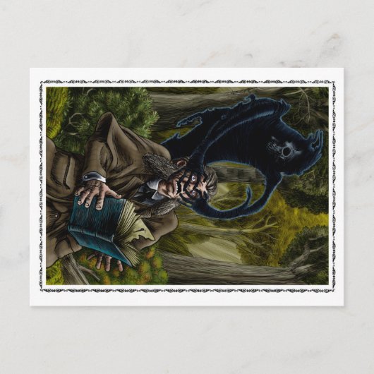 Der Tractate Middoth Postkarte (Vorderseite)