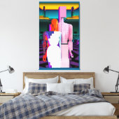 Der traditionelle Heiratstraum Leinwanddruck (Insitu (Schlafzimmer))