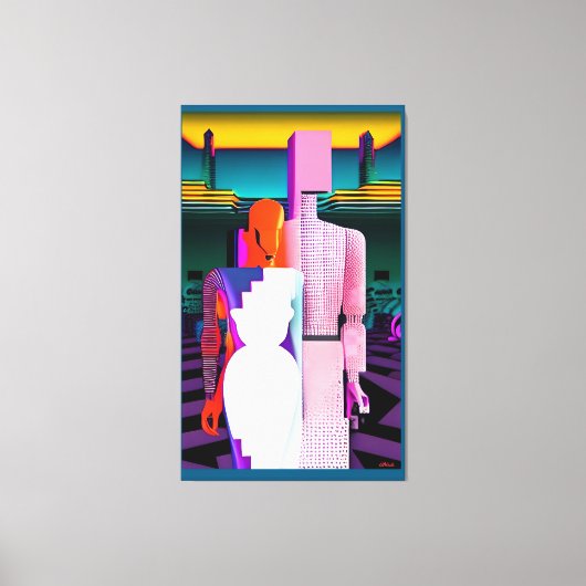 Der traditionelle Heiratstraum Leinwanddruck (Vorderseite)