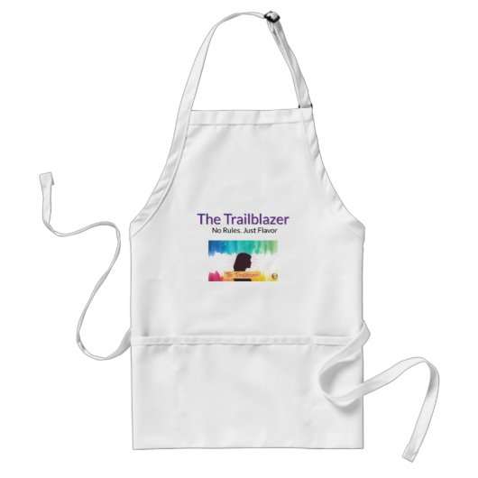 Der Trailblazer Apron – „Keine Regeln. Nur Geschma Schürze (Vorne)