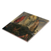 Der Transfiguration, c.1527-33 (Öl auf Platte) Fliese (Seite)