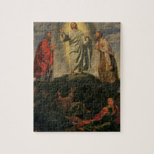 Der Transfiguration, c.1527-33 (Öl auf Platte) Puzzle