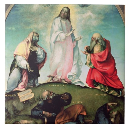 Der Transfiguration von Christus, c.1510-12 (Öl Fliese (Vorderseite)
