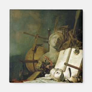 Der Transience aller irdischen Sachen, c.1660 Magnet