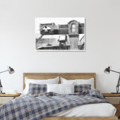 Der Transit der Venus Leinwanddruck (Insitu (Schlafzimmer))