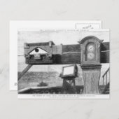 Der Transit der Venus Postkarte (Vorne/Hinten)