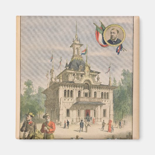 Der Transvaal-Pavillon am Universellen Magnet (Vorne)