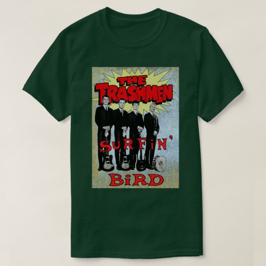 Der Trashmen Surfin Bird T-Shirt (Design vorne)