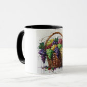 Der Traubenkorb Tasse (Vorderseite Links)