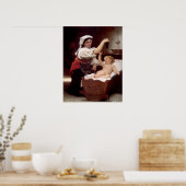 Der Traubenstrauch 1868, Bouguereau Poster (Küche)