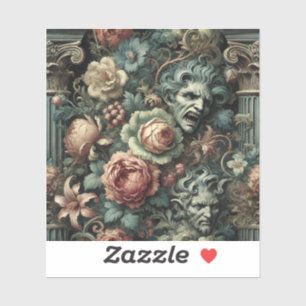 ⚰️ Der Trauer-Rat – Gothic Victorian Aufkleber