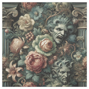 Der Trauerrat - Gotische Erklärung - Tile Stoff