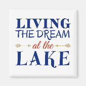 Der Traum am See Magnet (Vorne)