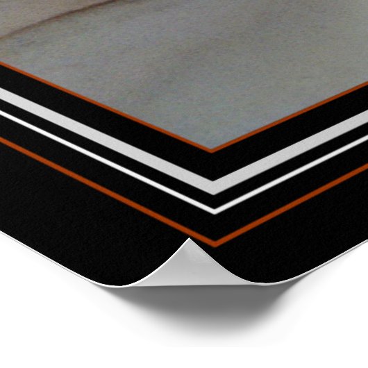 Der Traum - Art Deco Poster (Ecke)