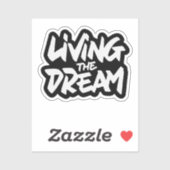 Der Traum Aufkleber (Blatt)