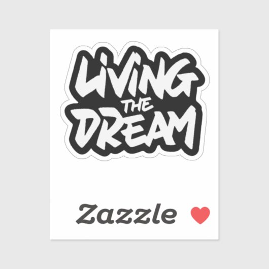 Der Traum Aufkleber (Blatt)