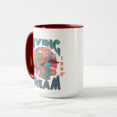 Der Traum der 90er Jahre. Tasse (Vorderseite Links)