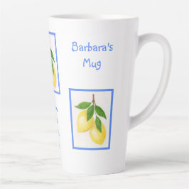 Der Traum der Küste von Amalfi - CUSTOM Milchtasse