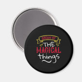 Der Traum der magischen Dinge Magnet (Vorderseite/Rückseite)