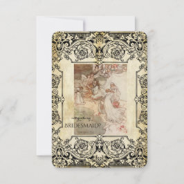 Der Traum der Mittsommernacht wirst du meine Bride Einladung