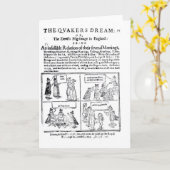 Der Traum der Quäker Karte (Gelbe Blume)