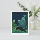 Der Traum der Träume: Ein Nebelkreis Postkarte (Stehend Vorderseite)