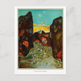 Der Traum der Träume: Wunderbare Blasen Postkarte