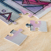 Der Traum des Architekten Drei-Modernes Bauhaus Ge Puzzle (Seite)