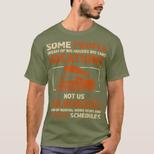 Der Traum des Bahnhofs für einen Eisenbahn- und Z T-Shirt