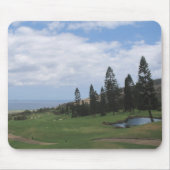 Der Traum des Golfspielers Mousepad (Vorne)