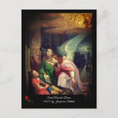 Der Traum des Heiligen Bernard Postkarte (Vorderseite)